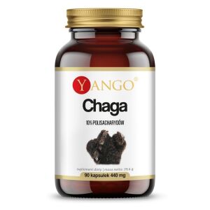 YANGO Chaga – 10% (90 kapsulių) – „Viking Supplements“