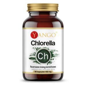 YANGO Chlorellia – su pažeistomis ląstelių sienelėmis (90 kapsulių) – „Viking Supplements“