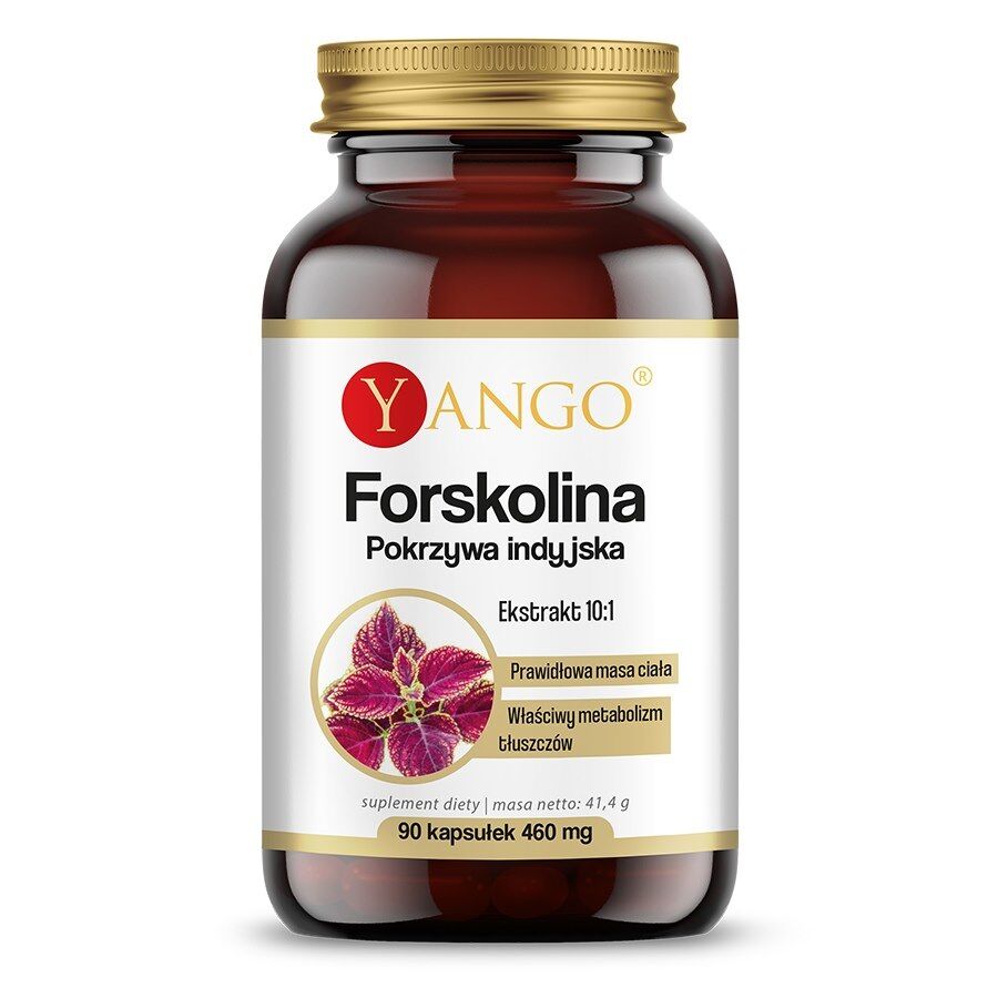 YANGO Forskolin – Coleus Forskohlii (90 kapsulių) – „Viking Supplements“