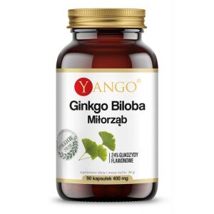 YANGO Ginkgo biloba (90 kapsulių) – „Viking Supplements“