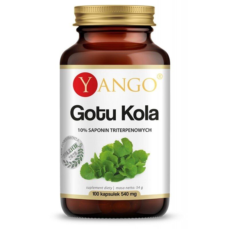 YANGO Gotu kola (100 kapsulių) – „Viking Supplements“
