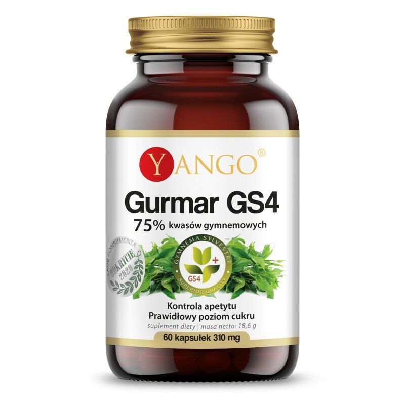 YANGO Gurmar GS4 - 75% gymnemic acid (60 caps) - Viking Supplements