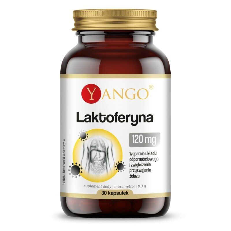 YANGO Laktoferinas (30 kapsulių) – „Viking Supplements“