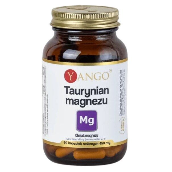 YANGO Magnio tauratas (60 kapsulių) - Viking Supplements