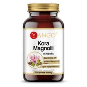 YANGO magnolijos žievė – 10% magnololis (60 kapsulių) – „Viking Supplements“