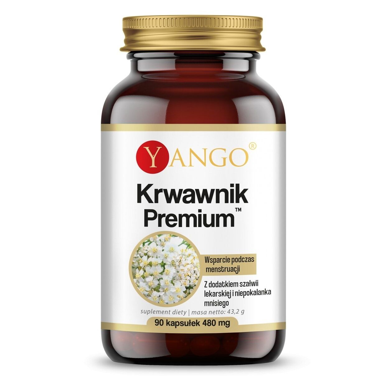 YANGO Yarrow Premium (90 kapsulių) – „Viking Supplements“
